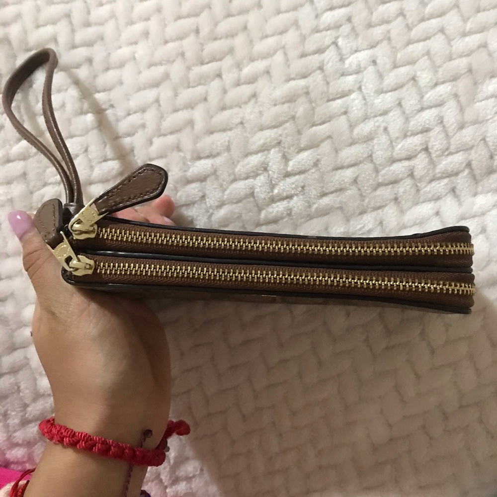 Coach 2 Compartment Wristlet - Picture 5 of 5